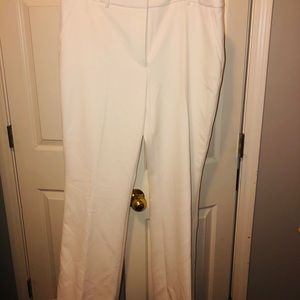 NWT Cream WHBM Slacks